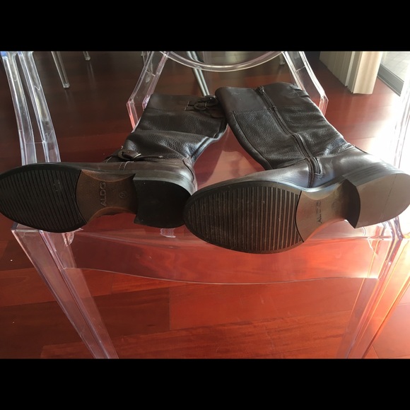 Aldo leather  knee high boots - Picture 4 of 4